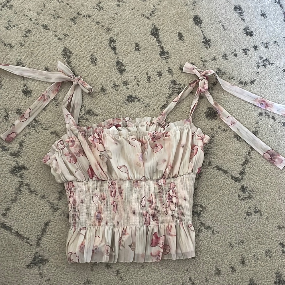 Ballad camisole in sage frost/oat beige